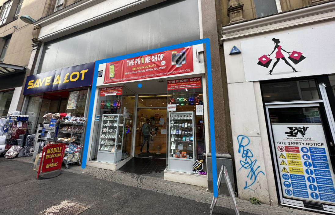 Commercial Property: in 16 Fargate, Sheffield, S1 2HE | Cited Property